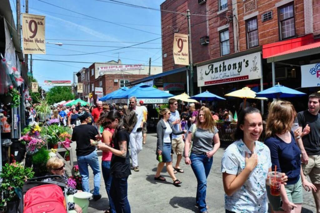 Italian Casetta In Thee Italian Market South Philly Apartment Philadelphia Bagian luar foto